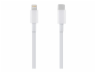 OBAL:ME Fast Charge USB-C/Lightning Kabel 1m White