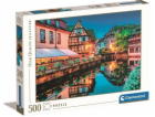 Clementoni CLE puzzle 500 HQ Štrasburk staré město 35147