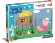 Clementoni CLE puzzle 60 maxi SuperKolor Peppa Pig 26590