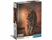 Clementoni CLE puzzle 1000 Compact Tiger 39773