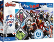 Trefl Puzzle 104 dílků Super Shapes XL Oblíbené Avengers