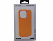 Decoded AntiMicrobial Silicone Backcover iPhone 14 Pro Apricot