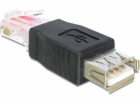 Delock USB adaptér 65234 USB - RJ45 černý (65234)