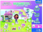 Magnetické puzzle Trefl Svět domečku pro panenky Gabi Gabbys