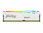 KINGSTON DIMM DDR5 16GB 6000MT/s CL30 Non-ECC FURY Beast RGB EXPO, Bílá