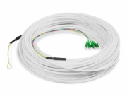 DIGITUS FTTH Drop kabel, Singlemode, 4 vlákna, OS2, 9/125µ, 4 LC/APC, 30 m