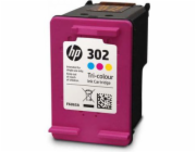 Barevný inkoust HP 302 (F6U65AE)