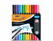 Bic Markers Intensity Dual Tip, oboustranné, 12 ks.