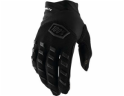 100% rukavice 100% Airmatic Youth Glove Black Charcoal Velikost L (délka ruky 160-170 mm) (nové)