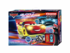 Carrera GO!!! Auta Disney Pixar - Glow Racers, závodní dráha