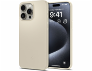 Spigen Thin Fit, němá béžová - iPhone 15 Pro