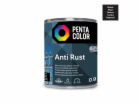 Emailová barva Pentacolor Anti Rust, pololesklá, 0,9 l, č...