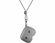 Woodcessories AirCase AirPod Pro Leather Necklace Case Stone Gray