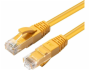 MicroConnect CAT6A UTP 1,5m žlutá LSZH