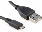 Gembird USB-A - microUSB kabel 1 m černý (CCP-MUSB2-AMBM-1M)