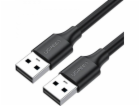 Ugreen USB-A - USB-A USB kabel 1 m černý (UGR391BLK)