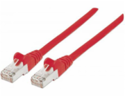 Intellinet Network Solutions Patchcord S/FTP, CAT7, 0,25 m, červený (740579)