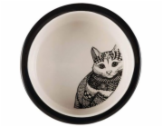 Trixie keramická miska pro kočky s puntíky 0,3l