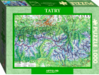 Artglob Puzzle 1000 - Turistická mapa Tatry 1:50 000