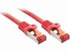 Lindy Patchcord Cat.6, S/FTP, 0,3 m, červený (47360)