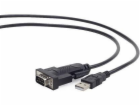 Gembird USB-A USB kabel – 1,5 m černý (UAS-DB9M-02)