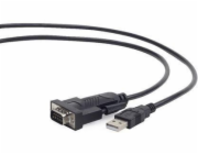 Gembird USB-A USB kabel – 1,5 m černý (UAS-DB9M-02)