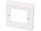 Lindy Single AV Face Plate pro GBtype single Pattress Box...