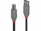 Lindy USB-A – USB-B kabel USB 7,5 m šedý (36676)