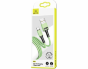 Usams USB-A – USB-C kabel USB 1 m zelený (69875-uniw)