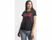 Levi`s THE PERFECT GRPHIC TEE 0201 LARGE BATWING BLACK - XS - dámské - černé