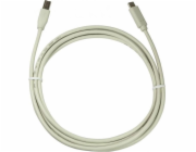 LogiLink USB-C – USB-B kabel USB 1 m šedý (CU0160)