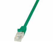 LogiLink Patchcord CAT 6 U/UTP EconLine, 10m, zelený (CP2095U)