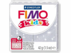 Fimo termosetová plastová hmota Dětská třpytivá bílá 42g