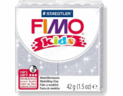 Fimo termosetová plastová hmota Dětská třpytivá bílá 42g