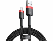 Baseus USB-A - USB-C USB kabel 0,5 m Černočervený (CATKLF-A91)