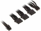 SilverStone Molex – 4pinová disketa, 0,55 m, černá (SST-P...