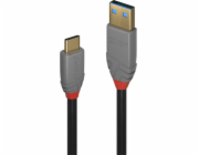 Lindy USB-A – USB-C USB kabel 1,5 m šedý (36912)