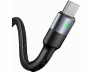 Usams USB-A - microUSB USB kabel 1 m Černý
