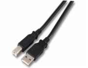 EFB USB kabel USB-A – USB-B 1 m černý (K5255SW.1)