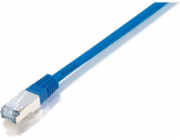 Equip Patchcord Cat5e, F/UTP, 10m, modrý (225436)