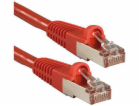 Lindy RJ-45/RJ-45 kat. 6 červená 0,5 m (47361)