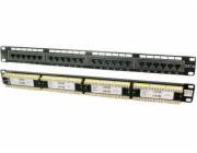 LogiLink Patch panel 19 1U 24x RJ-45 Cat.6 Black (NP0004)