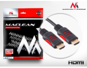 Maclean HDMI - HDMI kabel 3m červený (MCTV-813)