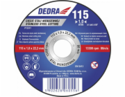 Dedra Disc 125x1.0x22.2mm pro řezání nerezové oceli Inox - F13321