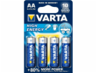 Baterie Varta High Energy AA / R6 4 ks.