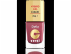 Delia Cosmetics Coral Hybrid Gel Nail email č. 18 marsala...