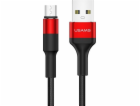 Usams USB-A - microUSB USB kabel 1,2 m červený (SJ224USB02)