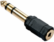 Lindy AV adaptér Jack 3,5 mm - Jack 6,3 mm černý (35620)