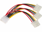 Akyga Molex - Molex x3, 0,15 m, vícebarevný (AK-CA-40)