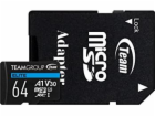 Karta TeamGroup Elite MicroSDXC 64GB Class 10 UHS-I/U3 A1...